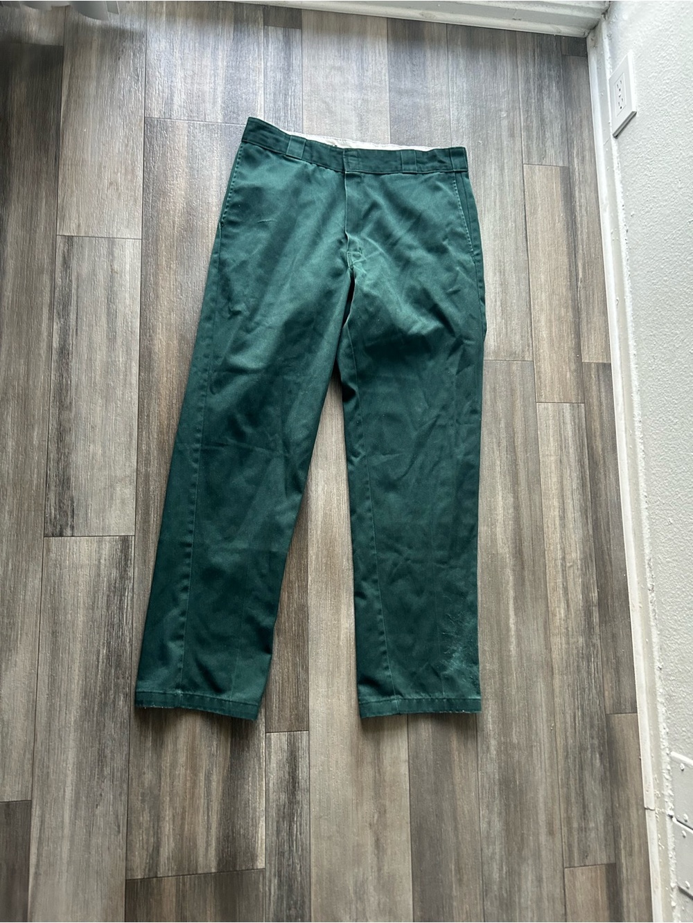 Dickies Men's Forest Green Chinos